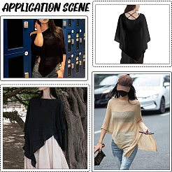 Хлопковый солнцезащитный халат AJEW-WH20077-046