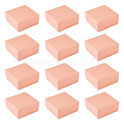 Подарочные коробки для хранения из фактурного картона с ромбами X1-CON-TAC0010-03B-05