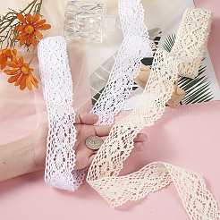 2 рулон 2-х видов хлопчатобумажной ажурной ленты WCOR-MP0001-01