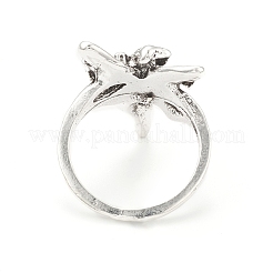 Набор штабелируемых колец из сплава в тибетском стиле RJEW-E071-01AS-03