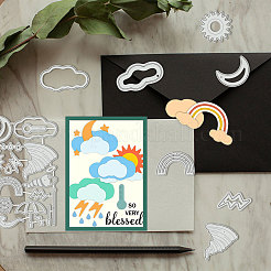 Трафареты для резки штампов из углеродистой стали на тему погоды DIY-WH0309-1582