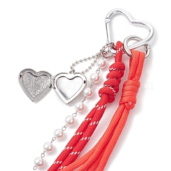 Подвески из полиэстерового и спандексового шнура&nbsp;HJEW-JM04630