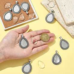 Наборы для самостоятельного изготовления подвески в форме слезы DIY-FS0009-39