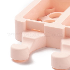 Пищевые силиконовые Молды для мороженого прямоугольной Молды «сделай сам»&nbsp;DIY-D062-08C