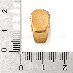 Бусины из нержавеющей стали 304 со стразами STAS-S183-03G-C