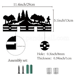 Акриловый держатель медали AJEW-WH0296-143