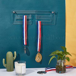 Акриловый держатель для вешалок для медалей HJEW-WH0047-01