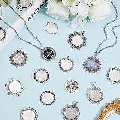 20 шт. 20 стиля подвеска из сплава с кабошоном FIND-SC0015-93