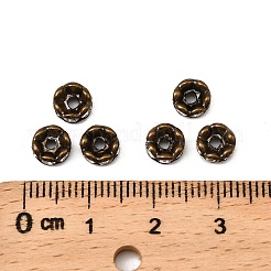 Латунные бусины разделители для поставки стразов&nbsp;X-RB-A014-L6mm-01AB-NF