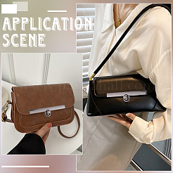 4 шт. застежка-защелка для сумки из цинкового сплава с поворотным замком&nbsp;PURS-CP0001-03B