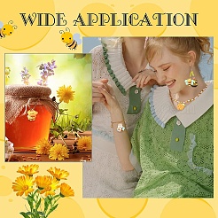 25шт 5 стиля непрозрачные подвески из смолы&nbsp;RESI-YW0006-16