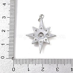 Латунные микро проложить кубического циркония подвески KK-R230-05P