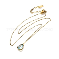 Ожерелья из нержавеющей стали 304&nbsp;NJEW-R022-01G-03