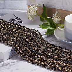 Полиамидная лента с алюминиевой цепочкой на бордюре OCOR-WH0063-10A