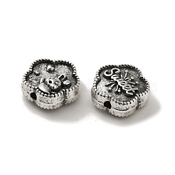 Сплавочные овальные бусины тибетского стиля  PALLOY-P302-12C-AS