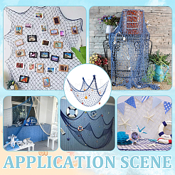 Хлопковая рыболовная сеть&nbsp;HJEW-WH0069-39