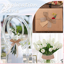 9.1м рулоны кружева из мешковины OCOR-WH20048-01M