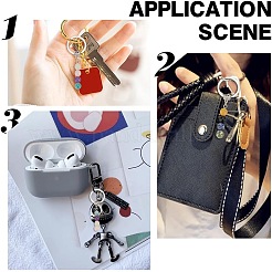 8шт натуральный драгоценный камень брелок KEYC-AR00004