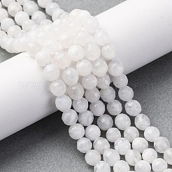 Бусины из натурального радужного лунного камня&nbsp;X-G-J403-04B-6mm