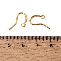 Крючки для сережек из нержавеющей стали 304 со стразами&nbsp;STAS-B128-42G