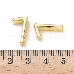 Подвески латунные слайд KK-L253-15G-07