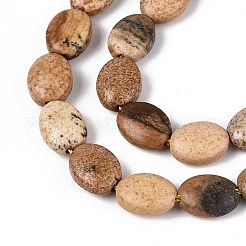 Естественного изображения яшмы бисер нитей G-T142-30