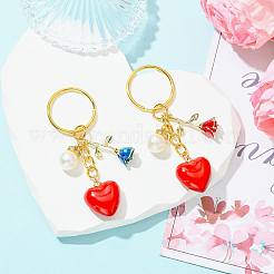 2 шт. брелок из сплава&nbsp;KEYC-YW00248