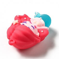 Подвески из пвх в форме русалки KY-E012-06A