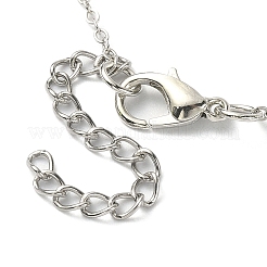 Колье с подвеской в виде бабочки NJEW-FZ00020