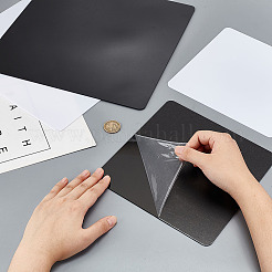 4 шт. 4 стиля акриловая отражающая демонстрационная доска AJEW-GO0001-96