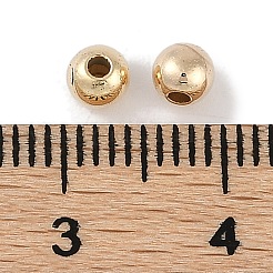 Пластиковые круглые бусины ccb&nbsp;ALUM-U001-08B-01