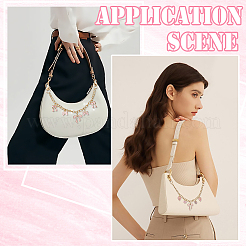 2 шт. 2 стиля алюминиевые цепочки сумка декоративные цепи&nbsp;PURS-SC0001-05