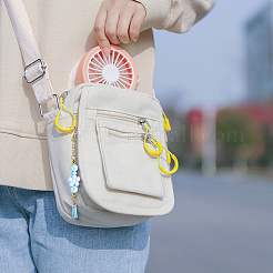 10 шт. 10 вида силиконовых бусин с цветочной тематикой&nbsp;SIL-BM0001-04