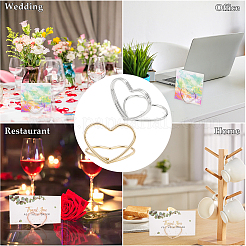 36 шт. двухцветные держатели для карточек из углеродистой стали AJEW-OC0002-29