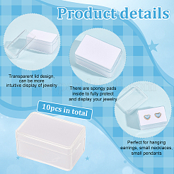 Ящик для хранения украшений из акрила&nbsp;CON-WH0089-10B