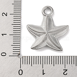 Подвески из нержавеющей стали 304 с тематикой океана STAS-M072-05B-P