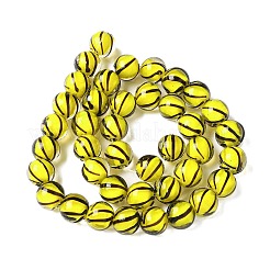 Ручной прозрачные бусины бусины BLOW-D300-08E