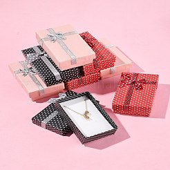 12 шт. 3-х цветные картонные бумажные коробки для набора украшений CBOX-FS0001-02