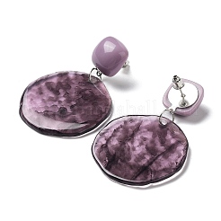 Смола серьги EJEW-I288-02B