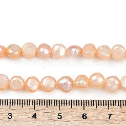 Нити из натурального культивированного пресноводного жемчуга PEAR-P064-20A-04D