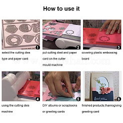 Углеродистая сталь разрезает трафареты DIY-WH0170-155