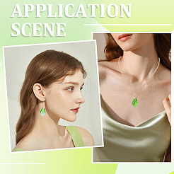 40шт граненые стеклянные подвески в форме капли&nbsp;GLAA-SP0001-11C