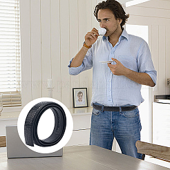 Поясные ремни из коровьей кожи с рисунком под крокодиловую кожу для мужчин&nbsp;AJEW-WH20020-437C