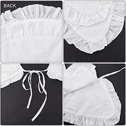 1 шт. съемные женские накладные воротники из полиэстера AJEW-GF0007-68