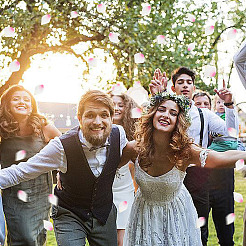 Искусственные лепестки роз из ткани&nbsp;LS-DIY-WH0399-60