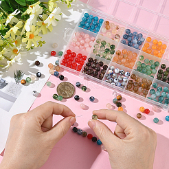 360шт 18 цвета бусины из смолы&nbsp;RESI-SC0006-34