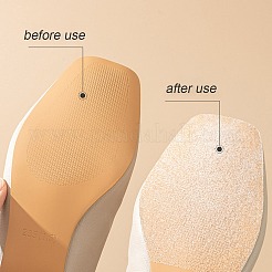 Самоклеящаяся защитная накладка на подошву из синтетического каучука с противоскользящей решетчатой текстурой&nbsp;FIND-WH20019-171