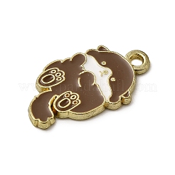 Золотили эмали сплава подвески&nbsp;ENAM-L049-01G-07