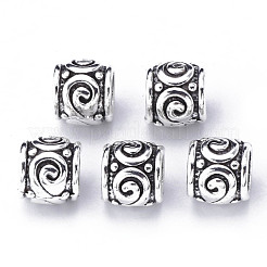 Европейские сплавочные бусины тибетского стиля &nbsp;TIBE-S314-111AS-RS