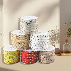 Шнур из искусственной замши calfovera 6 рулон 6 цвета LW-CL0001-02C